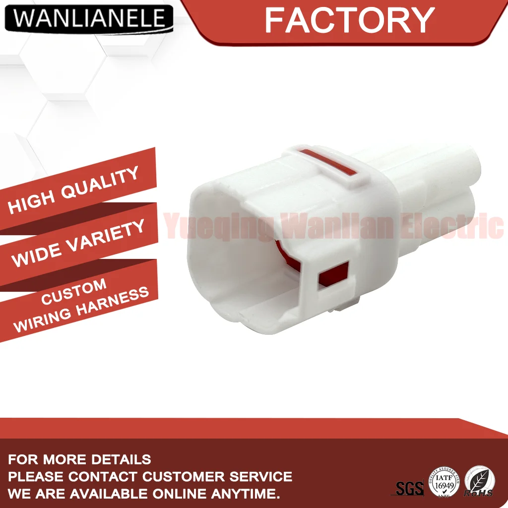 50 Sets 6188-0004 MT-4P-1 4 Pin Male Connector MT Sealed Series 2.3mm 22A Fit Suzuki GSXR Yamaha Diagnostic Port