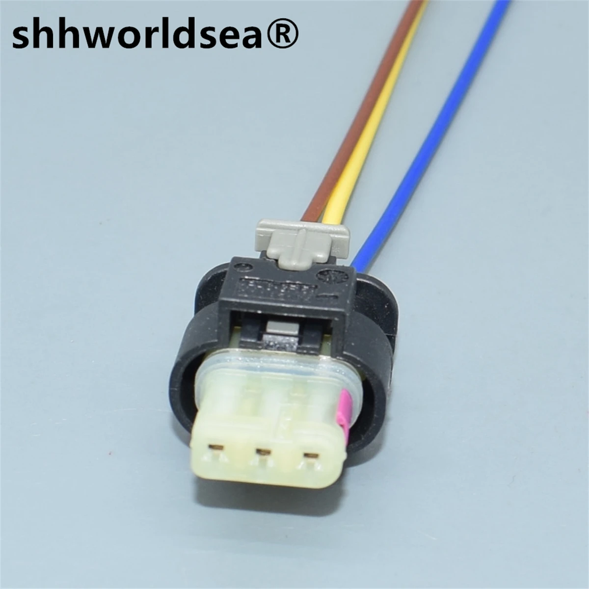 shhworldsea 3P 2-1718644-1 2208316-1 Automotive Sensor Electric Wiring Socket Car Waterproof Wire Connector For VW Audi