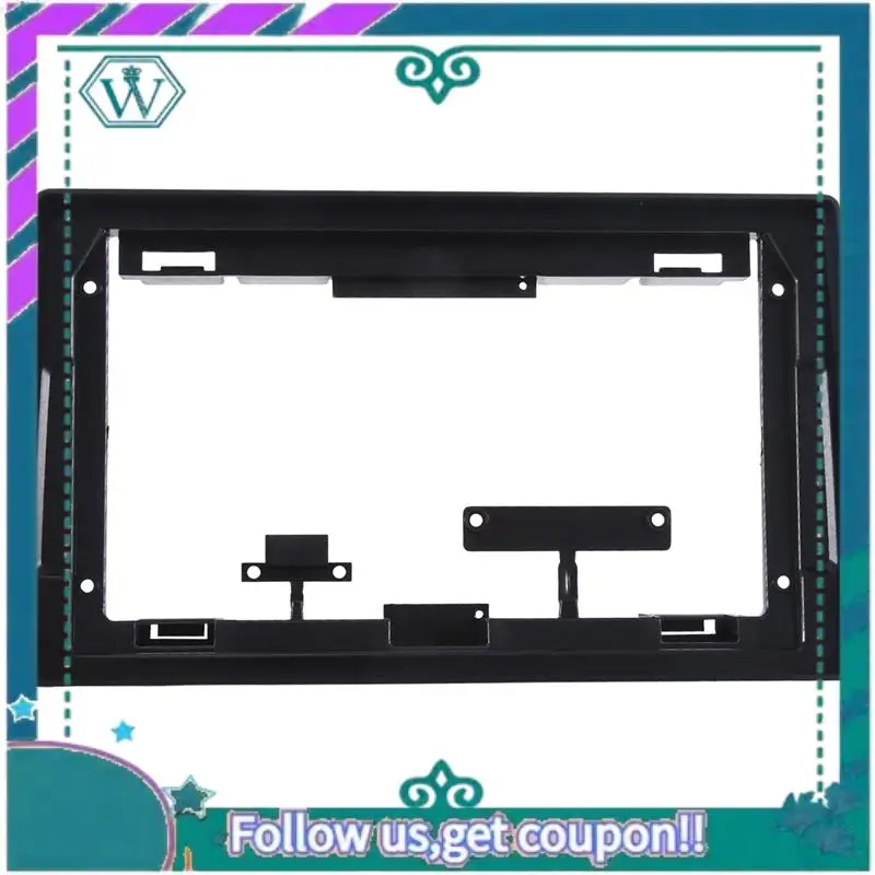 AA92-9 Inch Car Radio Frame For Nissan NAVARA D40 2006-2012 Dash Kit Install Facia Console Bezel Adapter Accessories