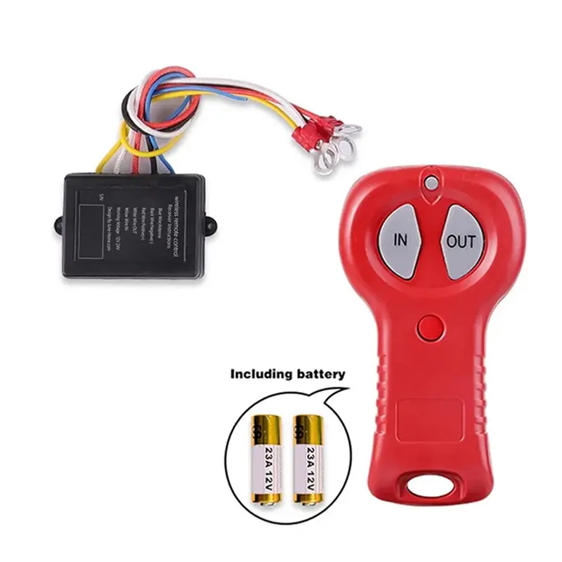 M93K-2X Wireless Winch Remote Control Set 12V 24V Electric Winch Control System Handset Switch Controller For Jeep Off-Road