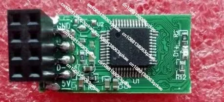 Industrial Embedded USB Disk on Module (USB DOM) Flash 16G DOM MLC NAS Vertical mounting SSD eUSB 16GB DOM SSD 9PIN pitch 2.54mm