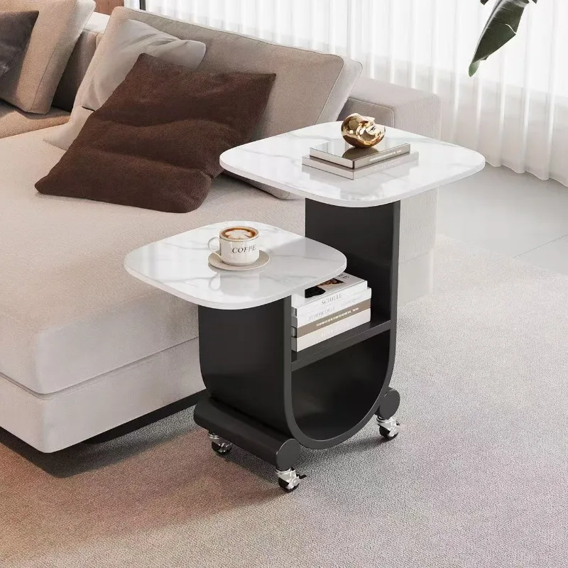 لوحة صخرية بسيطة لغرفة المعيشة، طاولات أريكة حديثة قابلة للإزالة لغرفة النوم، متعددة الوظائف، ديكور فني إبداعي للمنزل