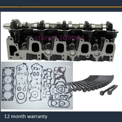 engine : 2LT II 2L complete cylinder head assembly bolt screw nunt full gasket for Toyota 2.4 L