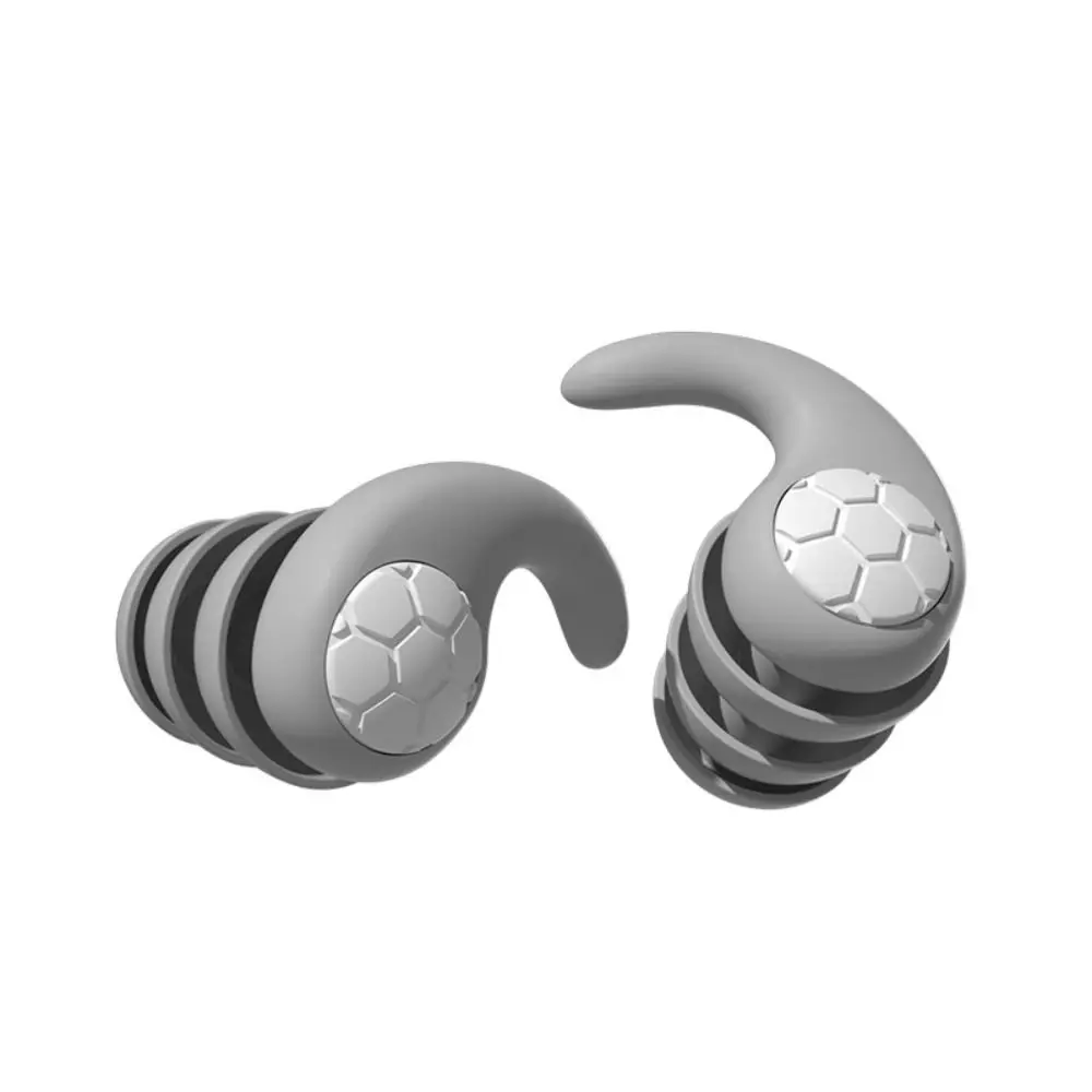 Ear Protector Swimming Earplugs Noise Reduction Sound Blocking Waterproof Ear Plug Soft Waterproof Silicone Earplugs Swimming