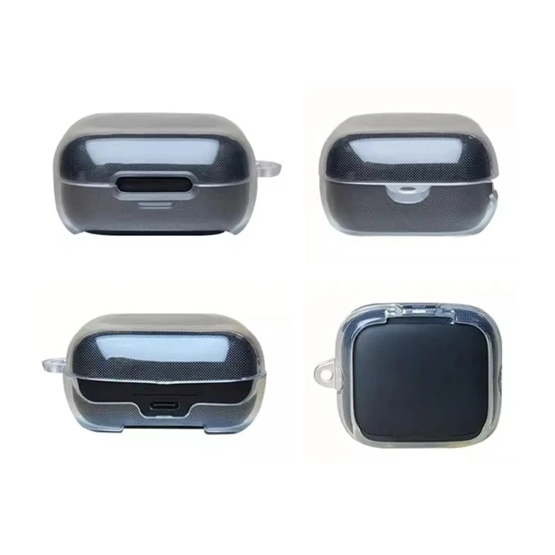 Upgrades TPU Earphone Case Transparent Protective Cover Flexible Shock Absorbent TPU Case Earbud Storage Case for P30i