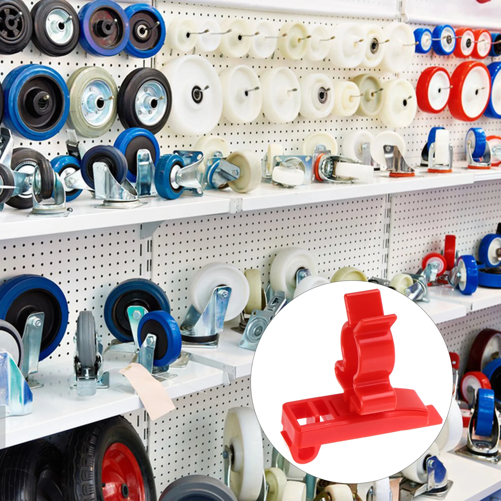 

5pcs Automotive Pegboard Hooks Car Cleaning Tool Organizer Wall Mounted Brush Polisher Hanger Buffing Wheels Storage Rack