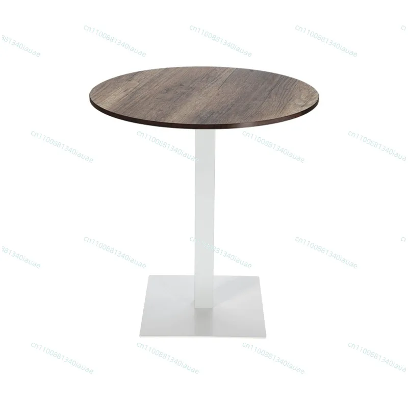 Minimalist Square Outdoor Dining Table Modern Minimalist Casual Negotiation Small Square Table Outdoor