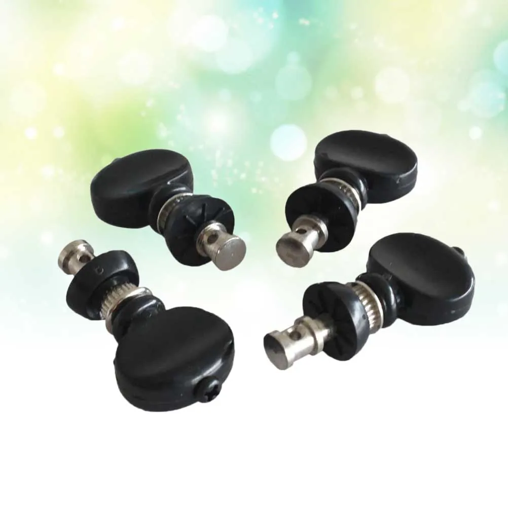 

4 Pcs Ukulele Suit Friction Tuners Machines Guitar String Heads Parts Accessories