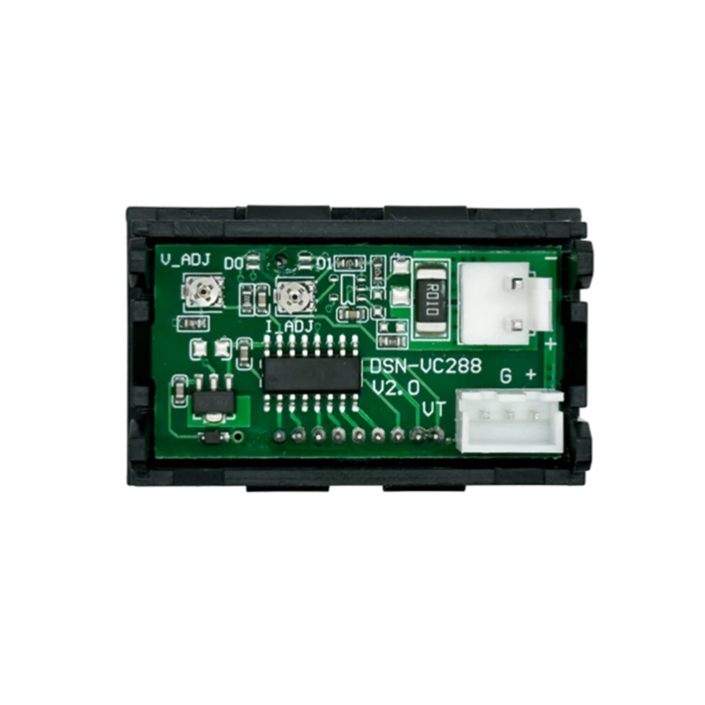 Hohe Qualität DC 100V 10A Voltmeter Amperemeter Blau + Rot LED Amp Dual Digital Volt Meter Gauge