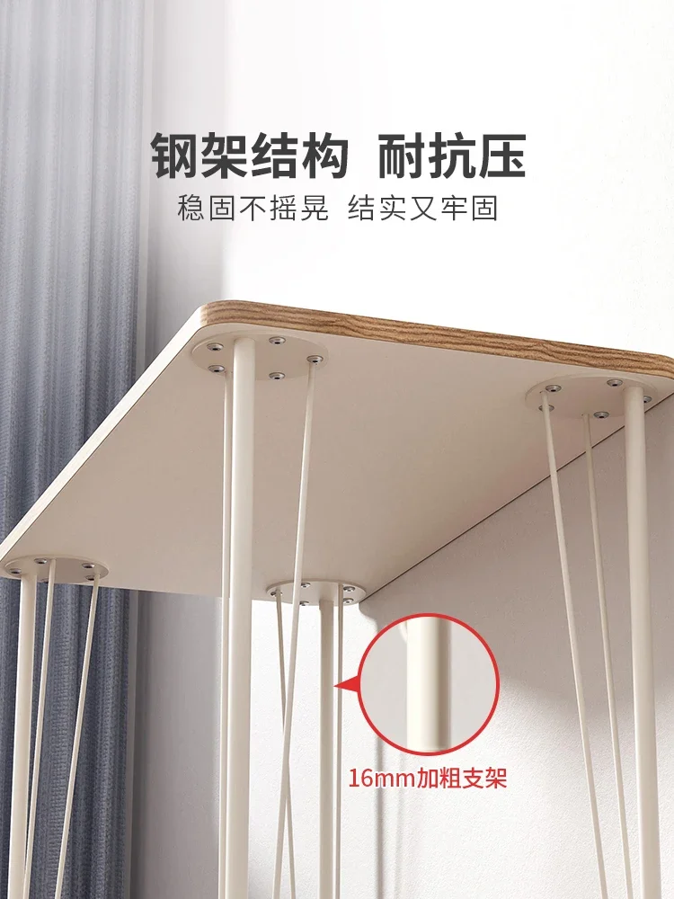 Mobile Desk Side Table Bedside Table Roller Pulley Computer Tables Suitable for Household Office Desk Desks Mesa Study Tables