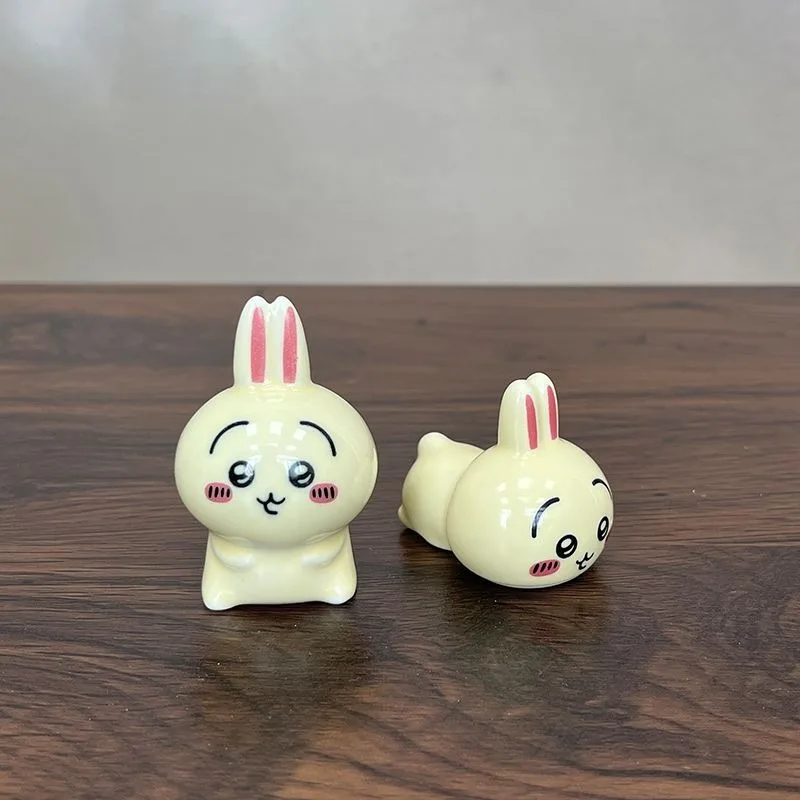 Hot Chiikawa Ceramic Chopstick Holder Kawaii Chopstick Rest Tableware Decor Reusable Dining Accessory for Home Kitchen 2026 New view 4