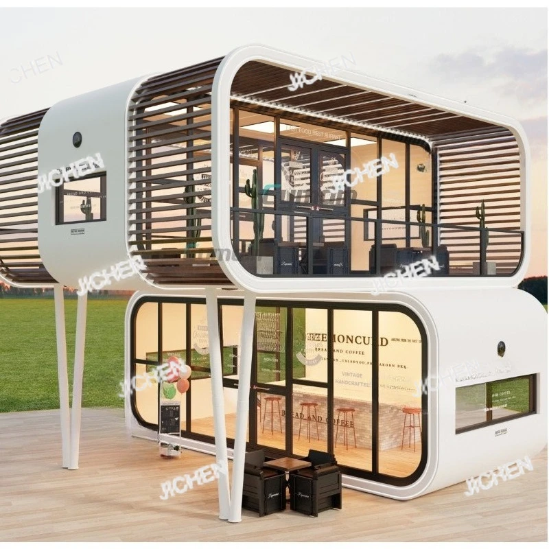 

Mobile Sun Room Office Homestay Lounge House Container Double-layer Combination Apple Cabin