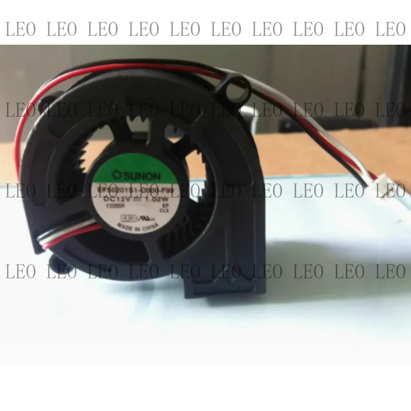 MY For SUNON 5020 EF50201S1-C000-F99 DC12V 1.02W 3-wire projector fan