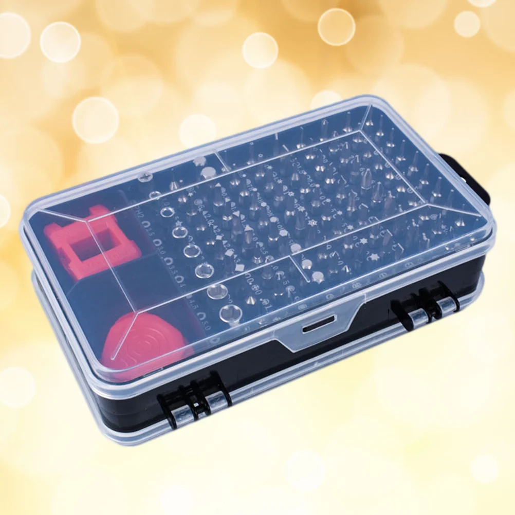 

Mobile Phone Repair Tool Kit 112 In 1 Precision Screwdriver Set For Disassemble Repair Tools Pc Pda Nds Mp3 Black