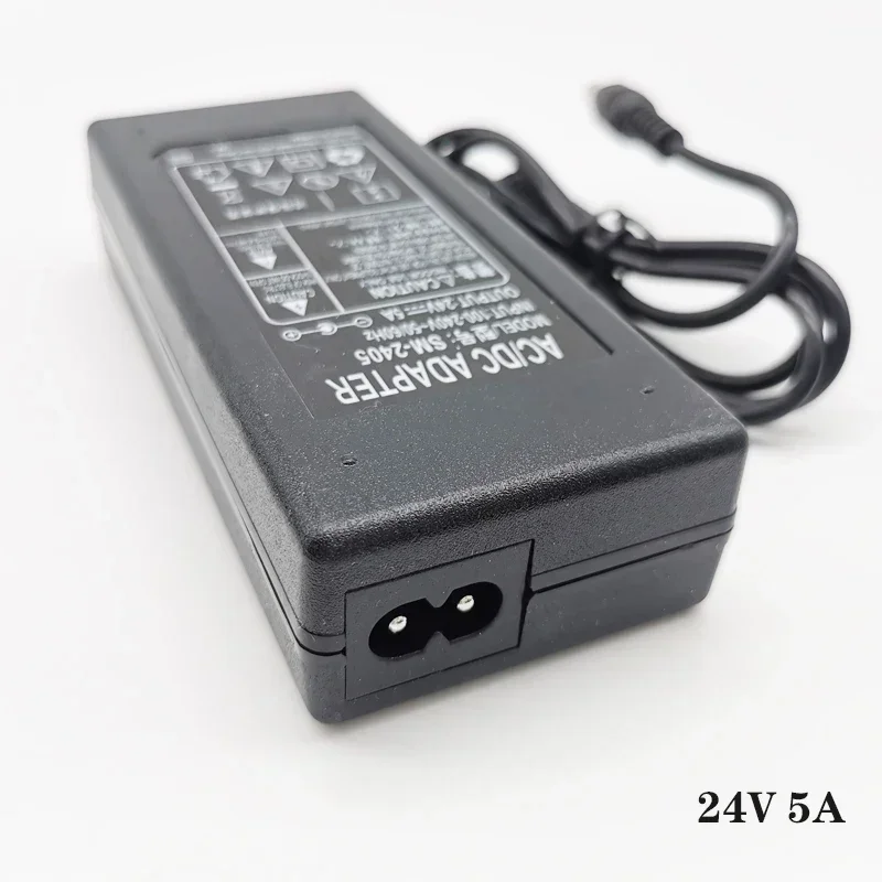 DC 12V 24V Adapter 100V-240V Lighting Transformer 5.5*2.1~2.5mm 1A 2A 3A 5A Power Supply Adapter Converter For LED Strips Light