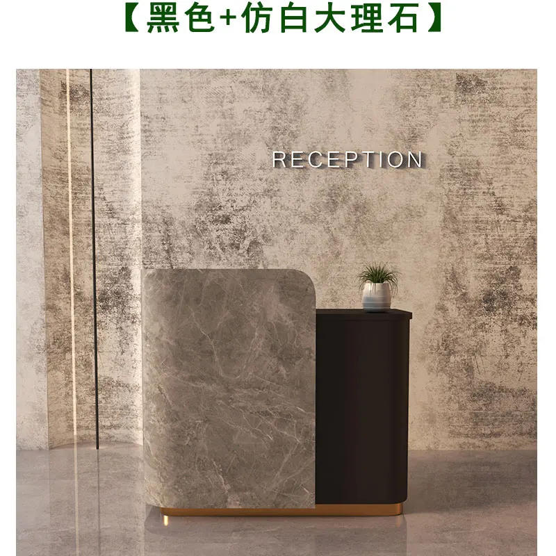 أدراج مكاتب الاستقبال عالية الجودة عرض خدمة الترويج مكاتب الاستقبال تصميم صالون التجميل أثاث Escrivaninha #5