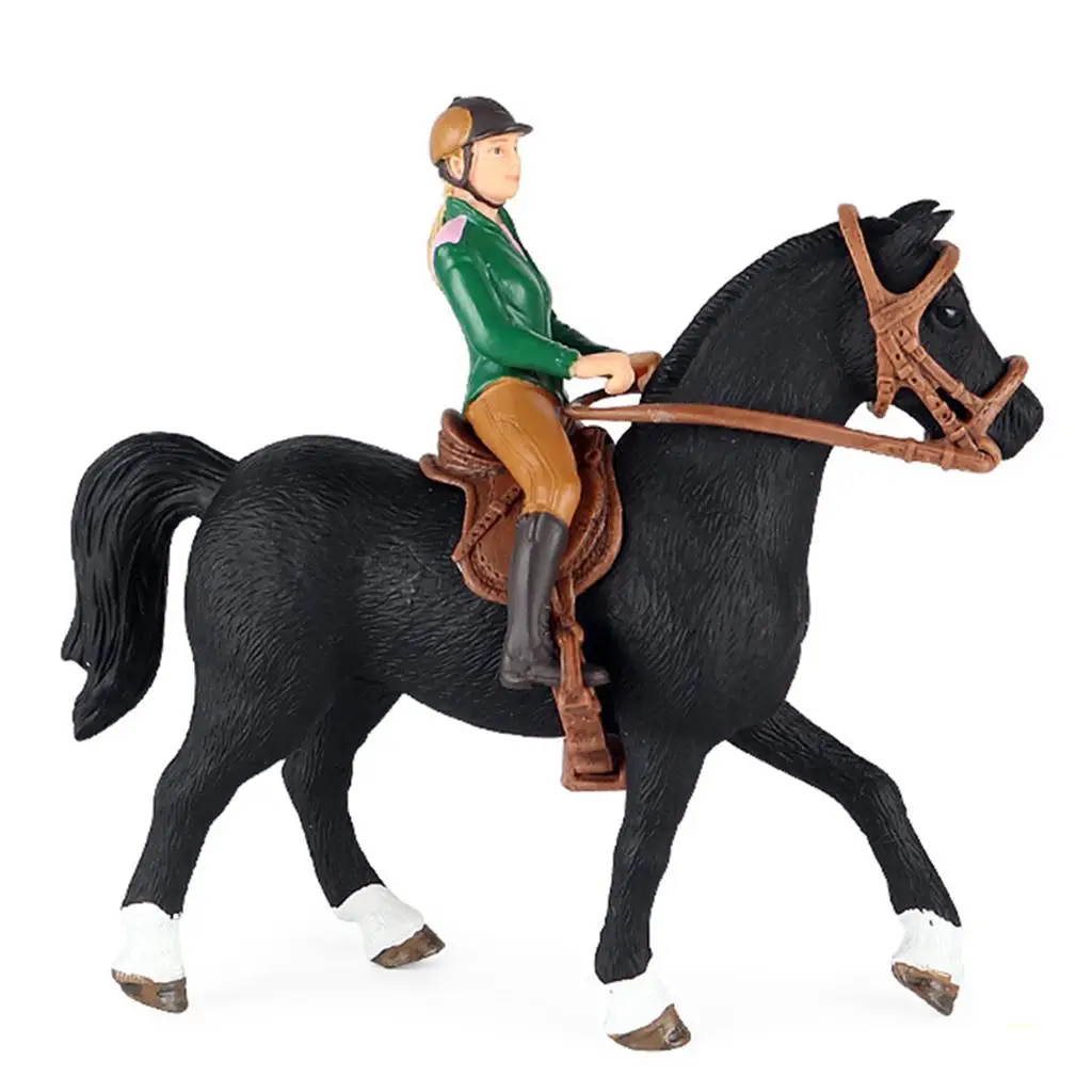 Action figure da cowboy in plastica per bambini per ragazzi Collezione di figurine dell'Ovest selvaggio