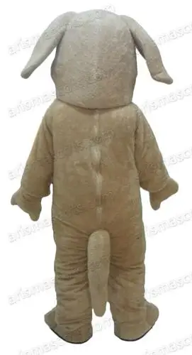 Novo personagem adulto halloween lovey cão mascote traje dia das bruxas vestido de natal corpo inteiro adereços roupa traje da mascote