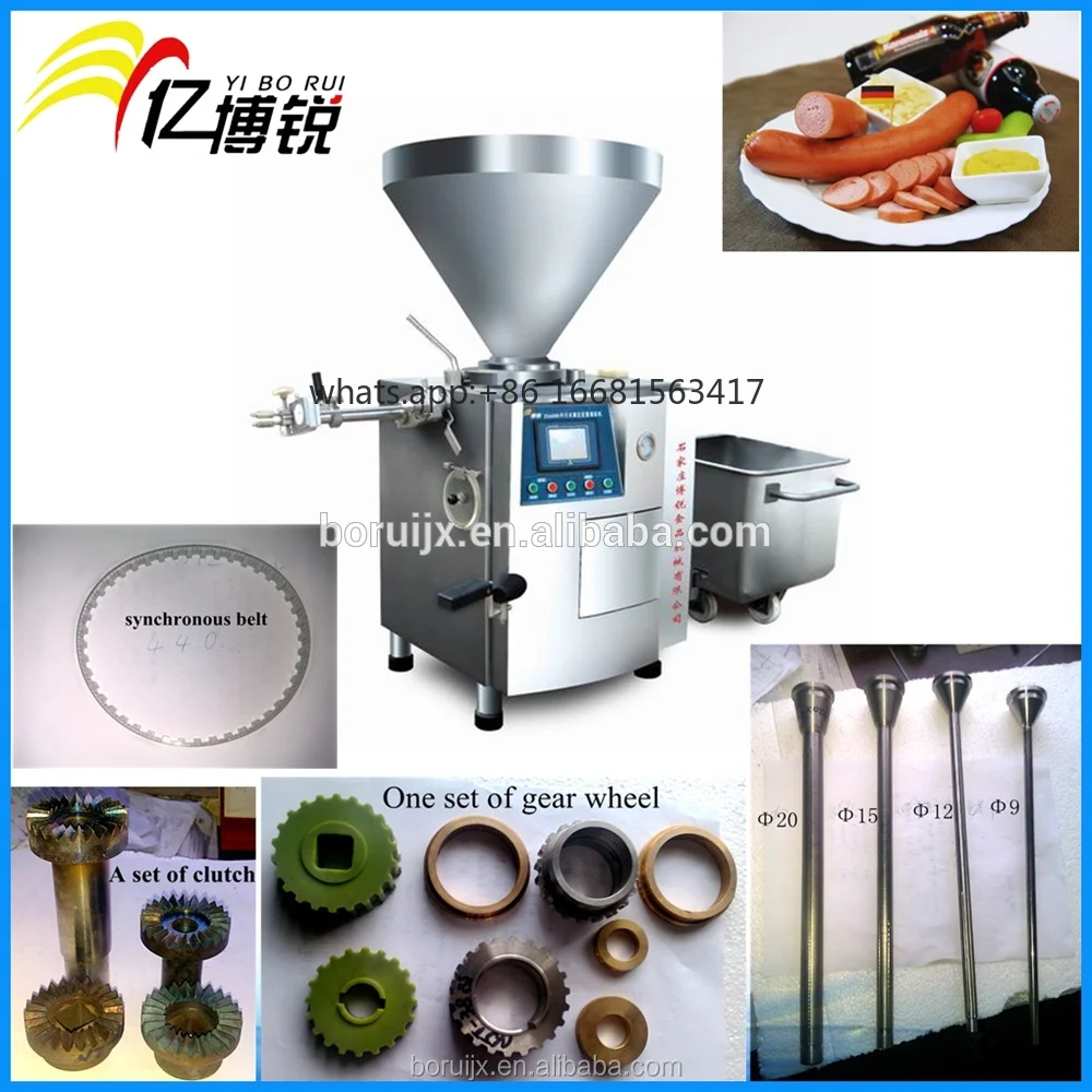 Factory Direct SalesSausage Stuffer Machine 304 Stainless Steel High Capacity 500-3000kg/H Factory Use For Sale