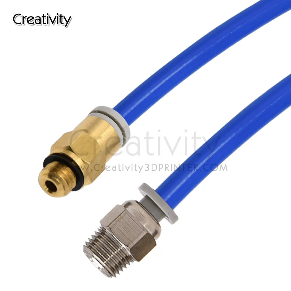 Upgrade 3D Printer Parts PTFE Tube ID 2mm OD 4mm for 1.75mm Filament PC4-01 Tube Cutter Die Spring and Bowden Collet