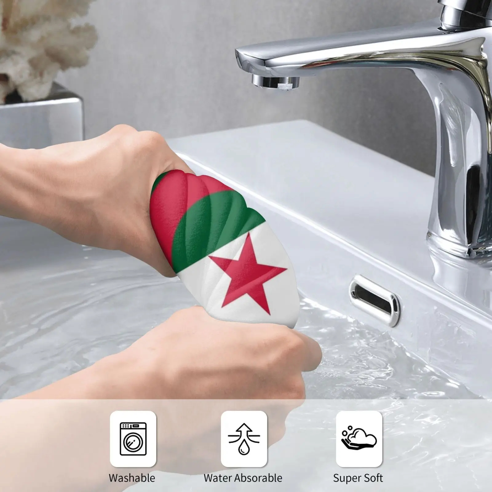 Towel Algeria Algerian Flag Flag 2649 Algeria Algerian Algerian Flag Algier North Africa