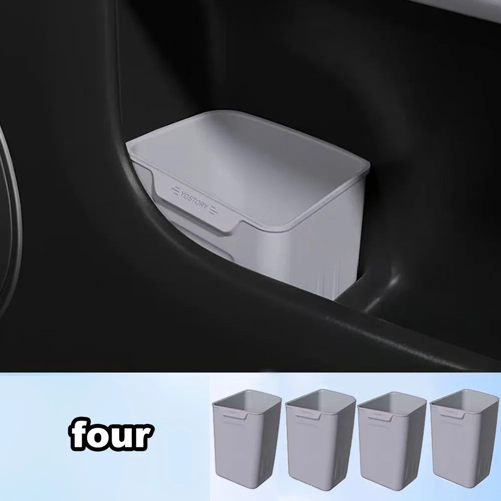 For JETOUR G700 2025 2026 Car Door Silicone Trash Can  Car Four Door Storage Box Interior Modification Accessories
