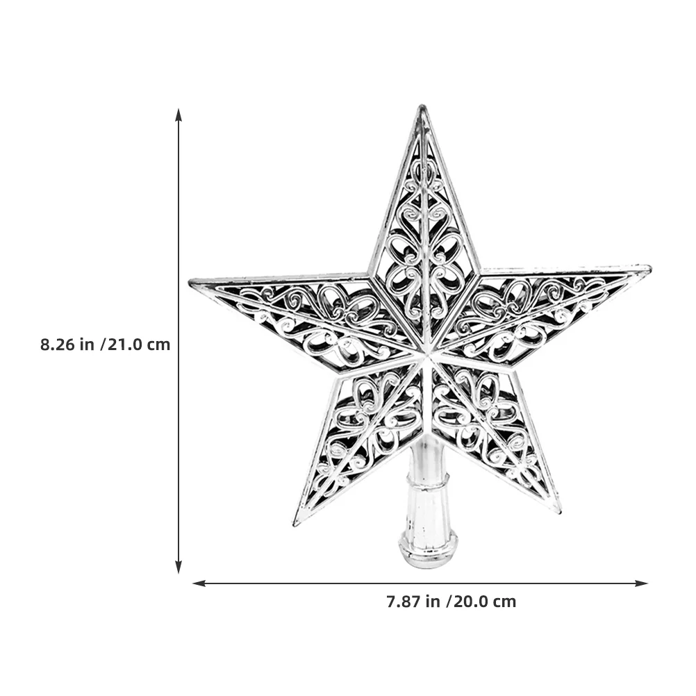 Decoração de estrela brilhante enfeites de Natal luzes de fadas pingente árvore novidade