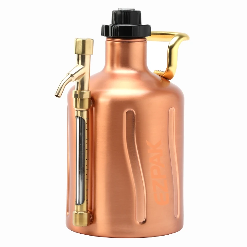 

Beer Barrel Portable Craft Beer Machine Double-Layer Thermal Preservation Jar Outdoor Camping Party Wine Enthusiast Gift