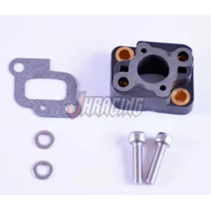 قاعدة مكربن مدخل محرك البنزين ثنائي الأشواط لمحرك 26cc 29cc 30.5cc مناسب LOSI 5IVE-T DBXL HPI Baja 5B 5T 5SC