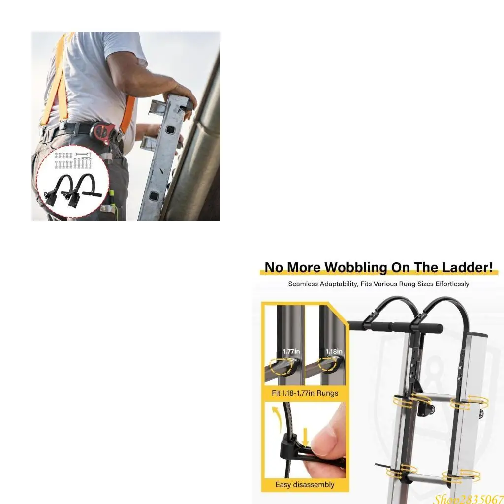 Ladder Hook  Easy Installation rusts  Resistant Hook  for Roof Offering Stability 831F
