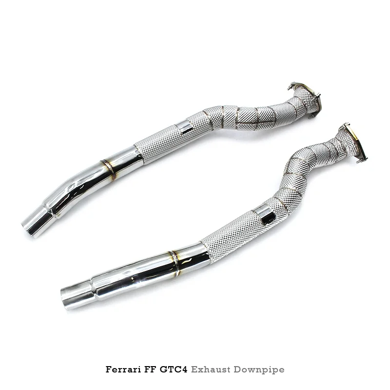 Head Section High flow Pipes Exhaust Pipes branch downpipe Exhaust Pipe with catalyst For Ferrari GTC4 Lusso/Lusso T 6.3