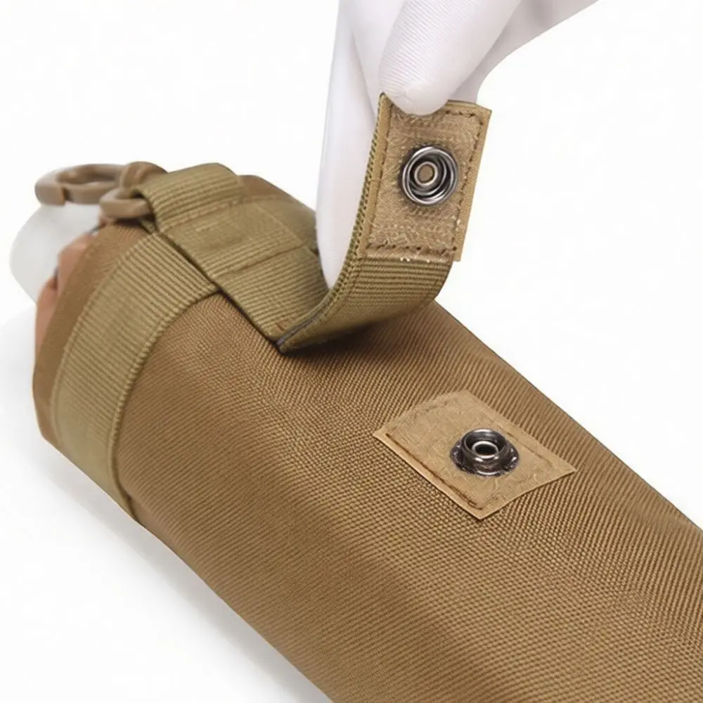 Outdoor Tactical Water Bottle Bag Camouflage Kettle Holder Carrier Pouch Hiking Camping Sport Utility Storage Case