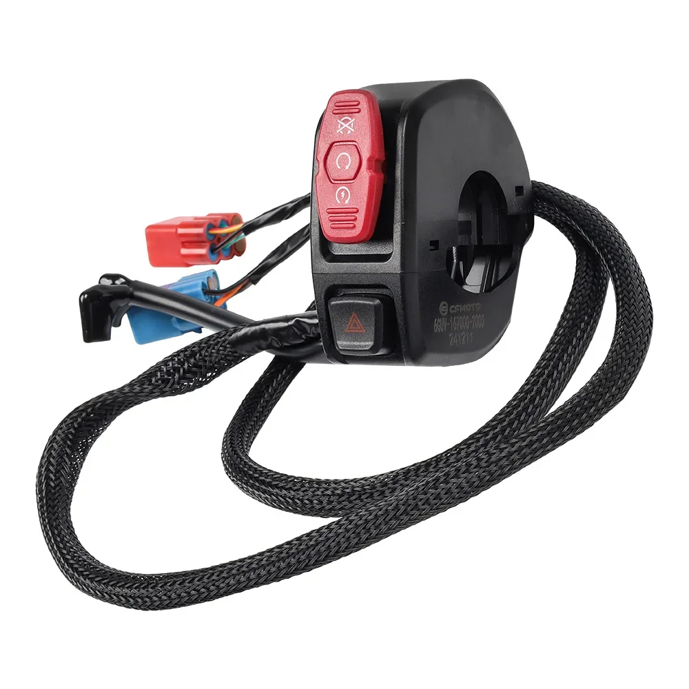 

For CFMOTO 700MT MT700 2025 CF 700 MT Motorcycle Handle Switch Igniter Assembly Handle Switches Starter Headlight Horn Button