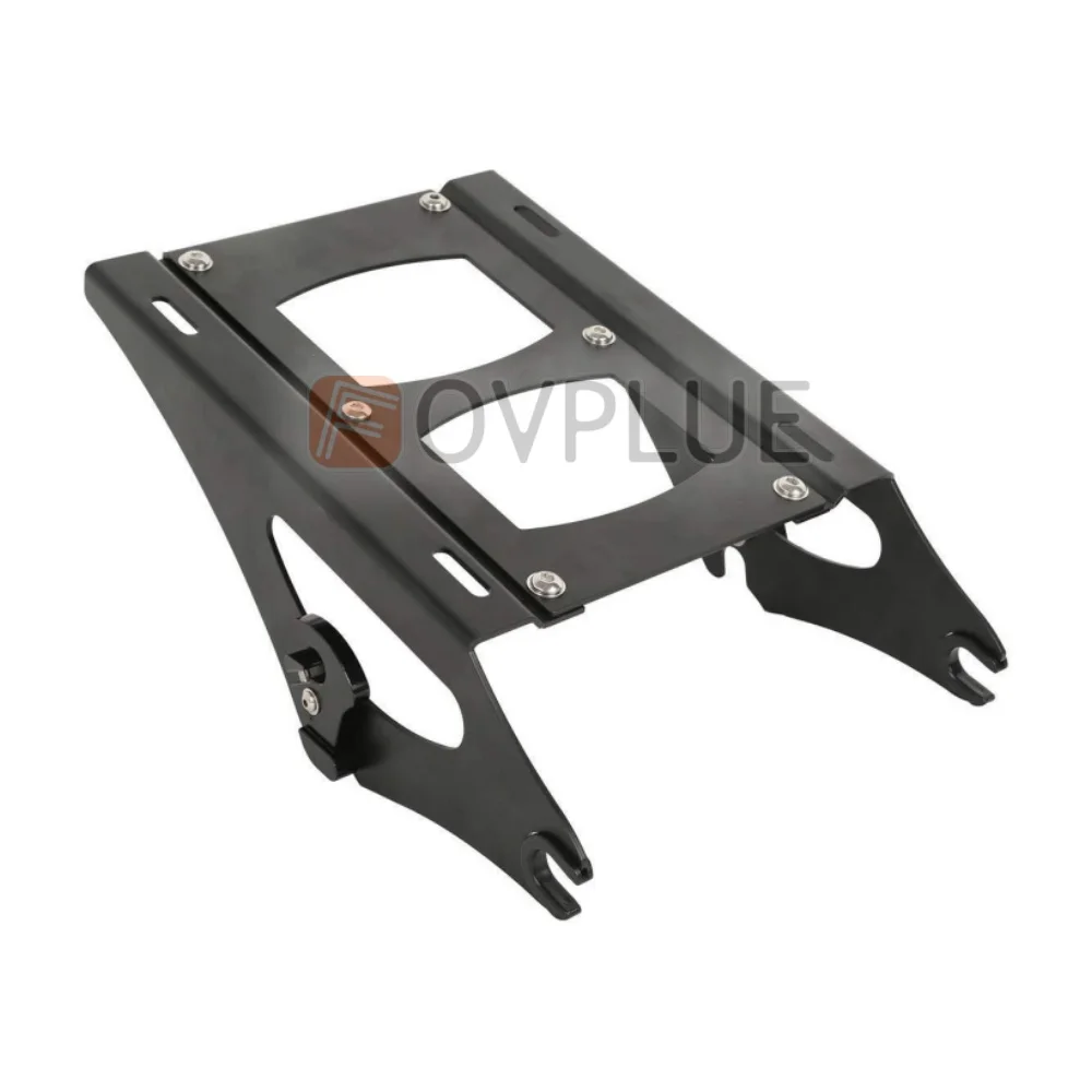Detachable Motorcycle Trunk Two-UP Luggage Rack Mount Kit For Harley Touring CVO Road King Road Glide Electra Glide Street Glide