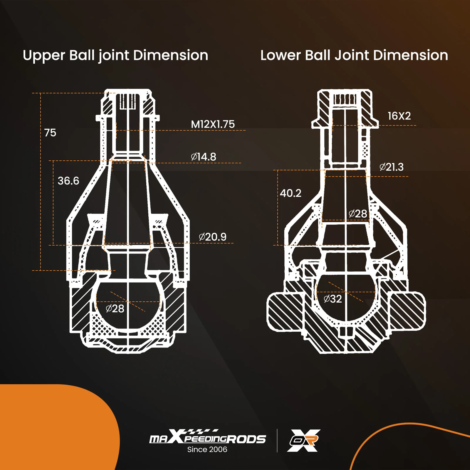 Suspension 4x Upper Lower Control Arms For 2014-2016 Chevy Silverado Sierra 1500