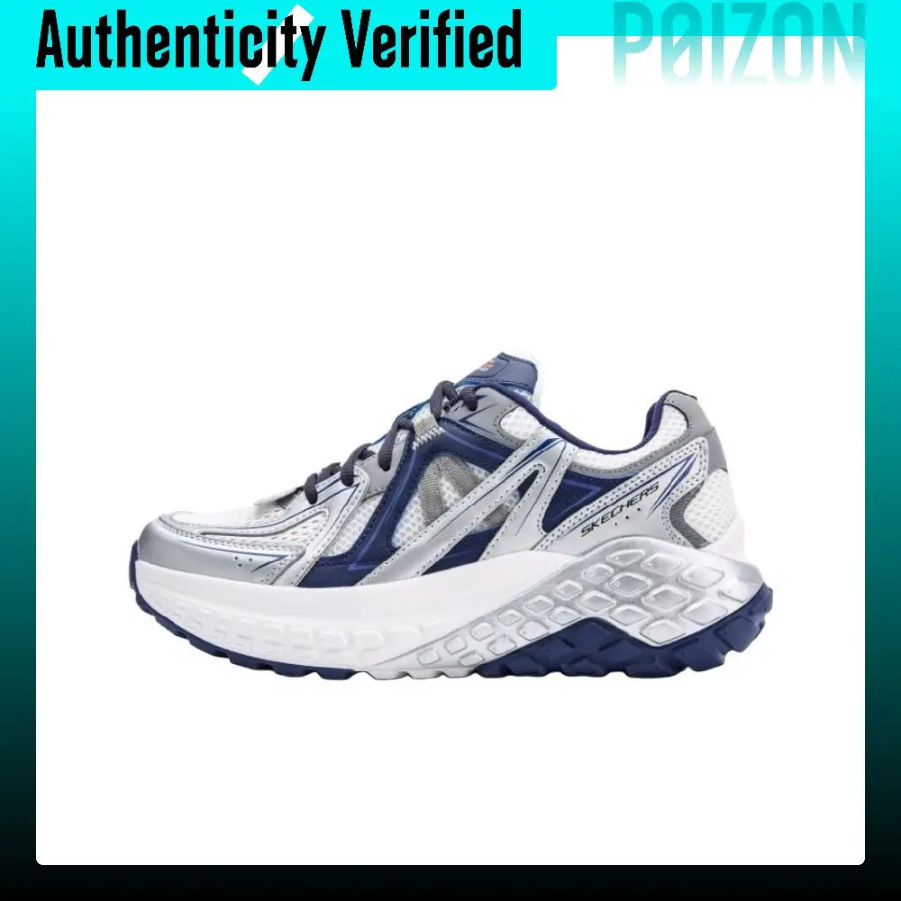 Skechers Monster Lightweight Support Cushioning Balance Abrasion-Resistant Breathable Low-top Running Shoes Men's 232740-WNV