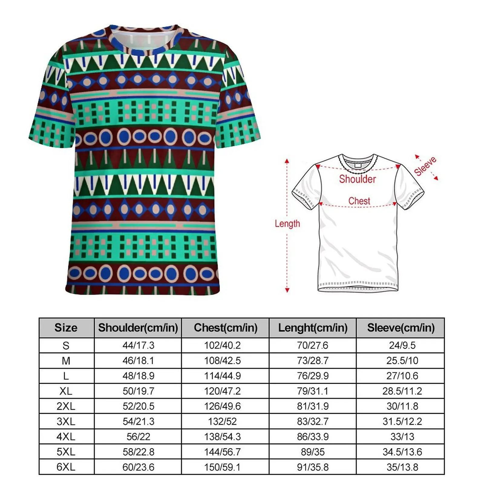 Retro African Tribal T-Shirt Vintage Print Hip Hop T-Shirts Men Funny Tshirt Summer Short Sleeve Graphic Top Tees Plus Size 6XL