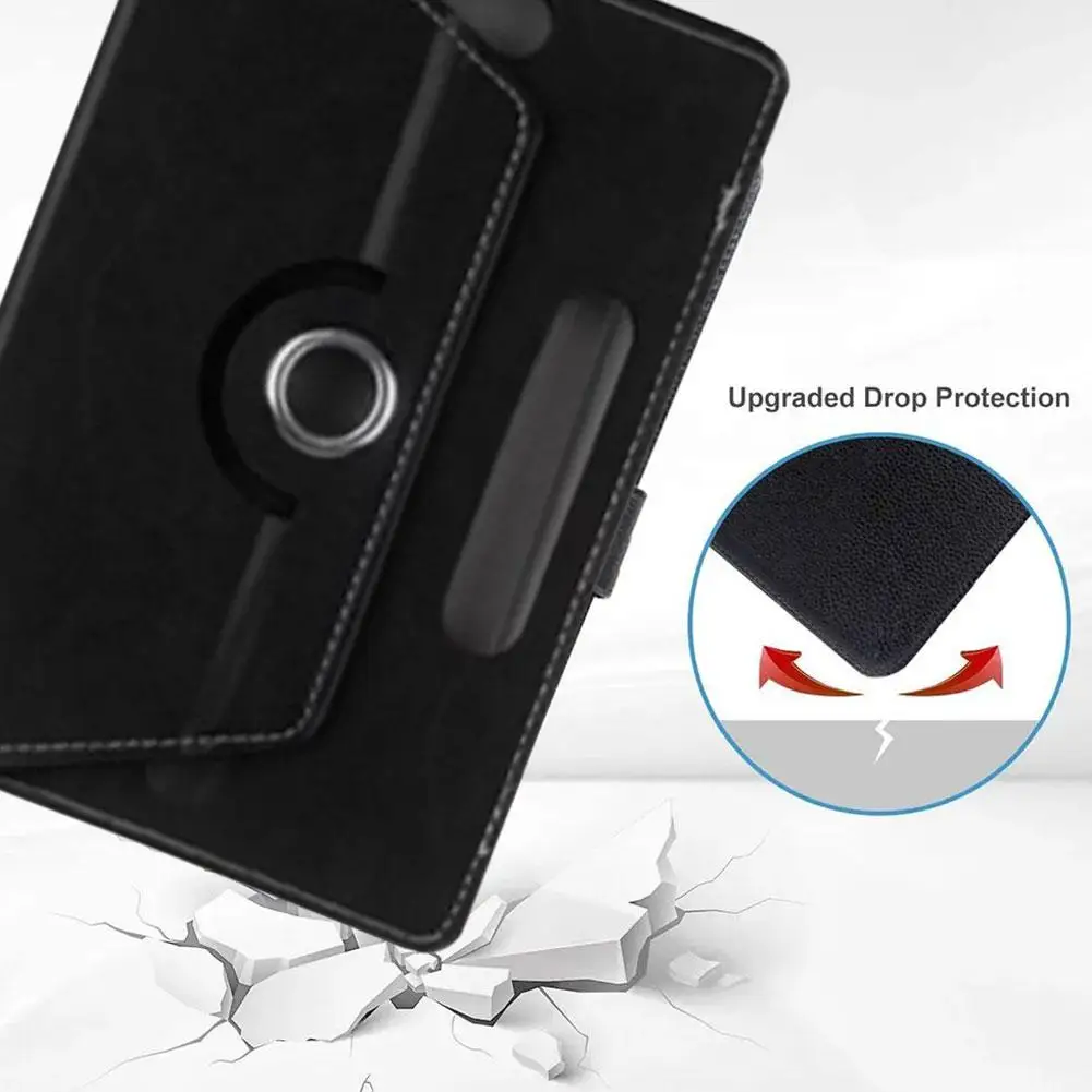 NEW 1 PC 7 Inch Universal Tablet Case Leather Flip Stand Cover For Samsung High Quality And High-end Leather Stand Case K8Y3