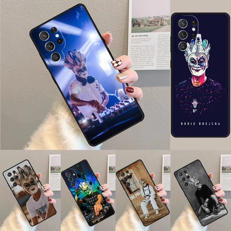 Cover For Samsung Galaxy S24 Ultra S21 S22 S8 S9 S10E Note 10 20 Plus FE S23 DJ Boris Brejcha Phone case Coque