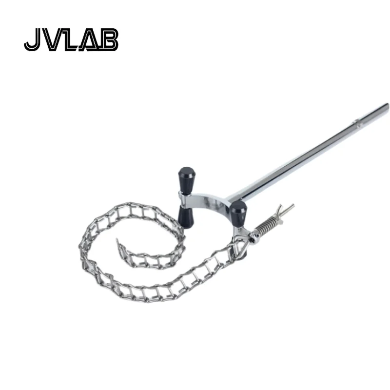 Braçadeira de corrente de laboratório braçadeira de balão braçadeira de fixação de aço inoxidável suporte de ferro