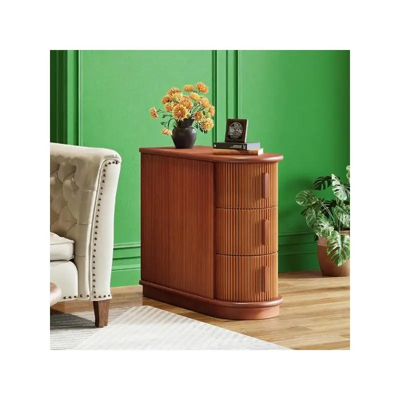 

Деревянный торцевой столик — современная минималистичная акцентная мебель для гостиной, спальни и офиса — стильный дизайн с полкой для хранения