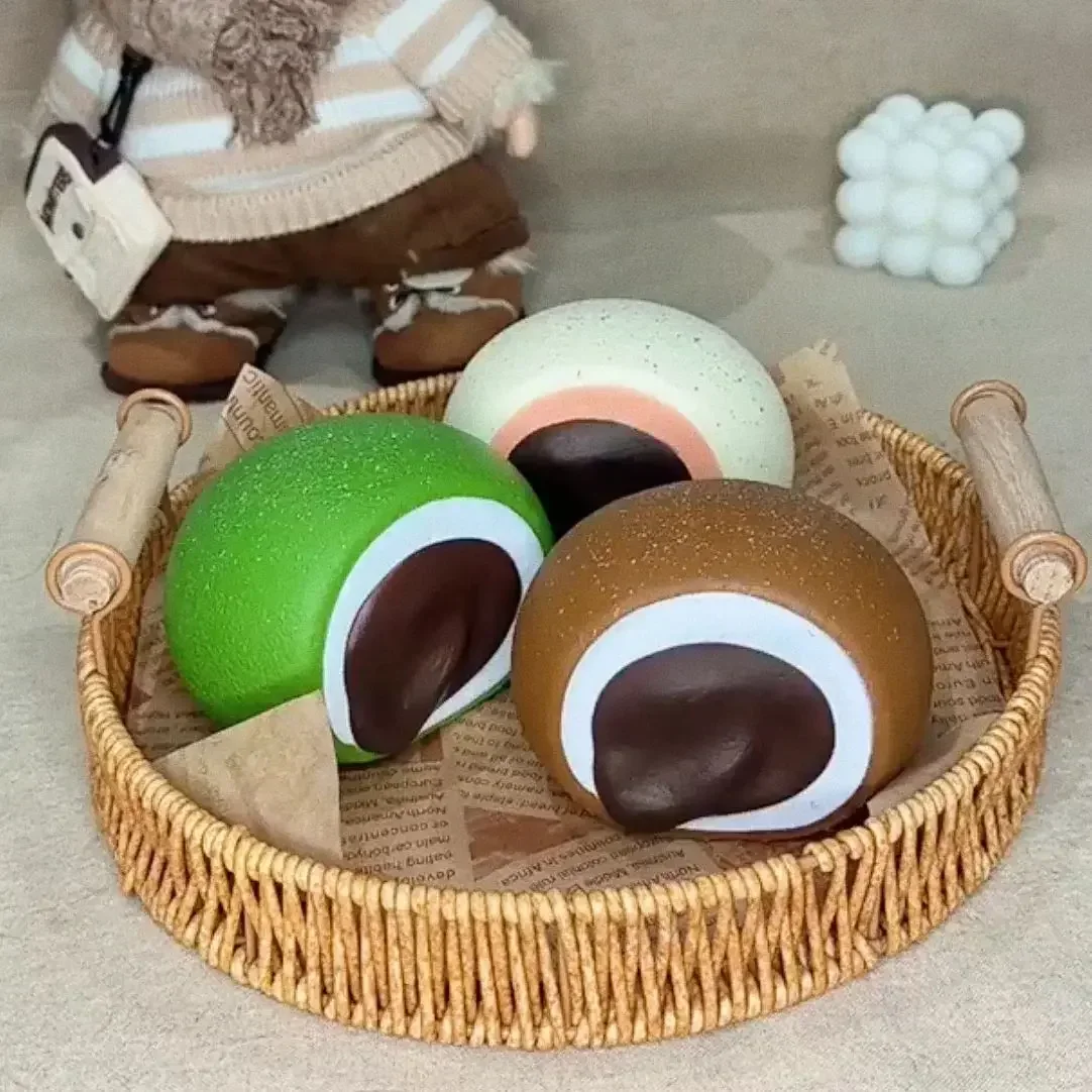 Juguete blando de elevación lenta, repostería, Chocolate, Mochi, repostería, alivio del estrés, manos relajantes, regalo