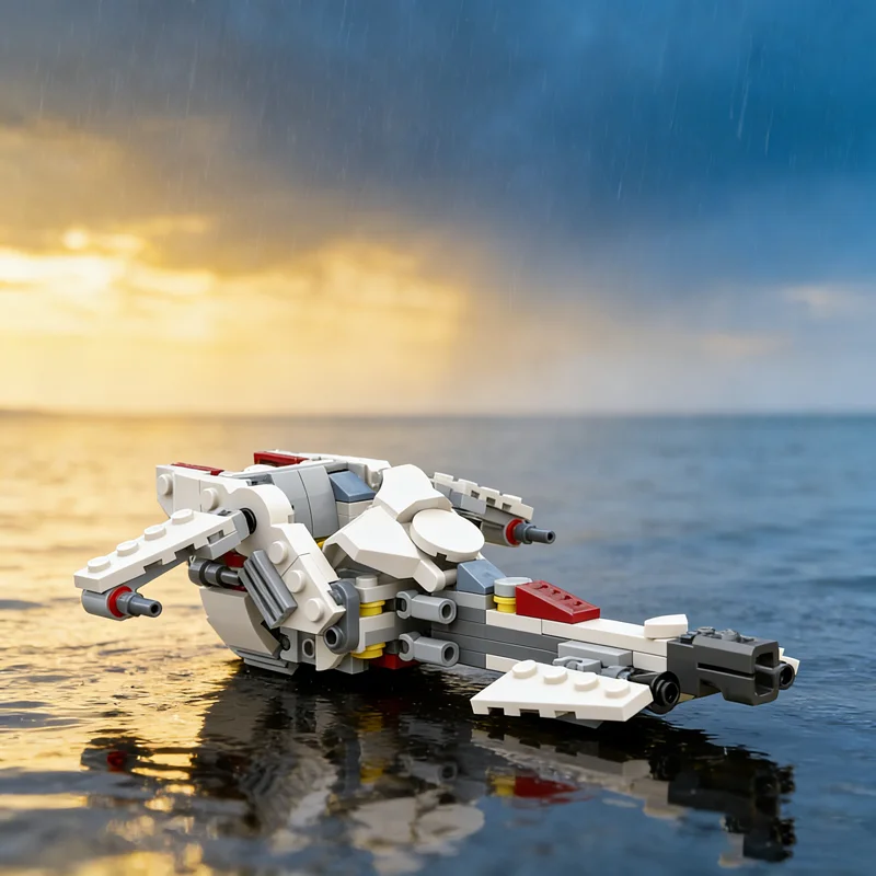 141 pçs moc estrela batalha rebelde assalto speeder modelo blocos de construção arquitetura presente natal diy educação criativa brinquedo ideia