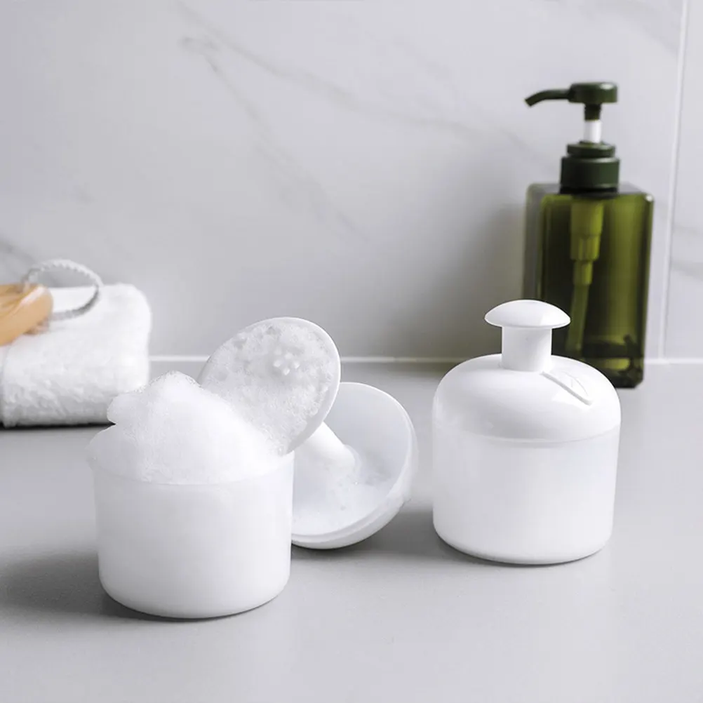 1 Unidade Copo Portátil para Espumar Rosto, Gerador de Bolhas de Plástico, Ferramenta para Limpeza Corporal para Mulheres e Meninas, para Shampoo Faci