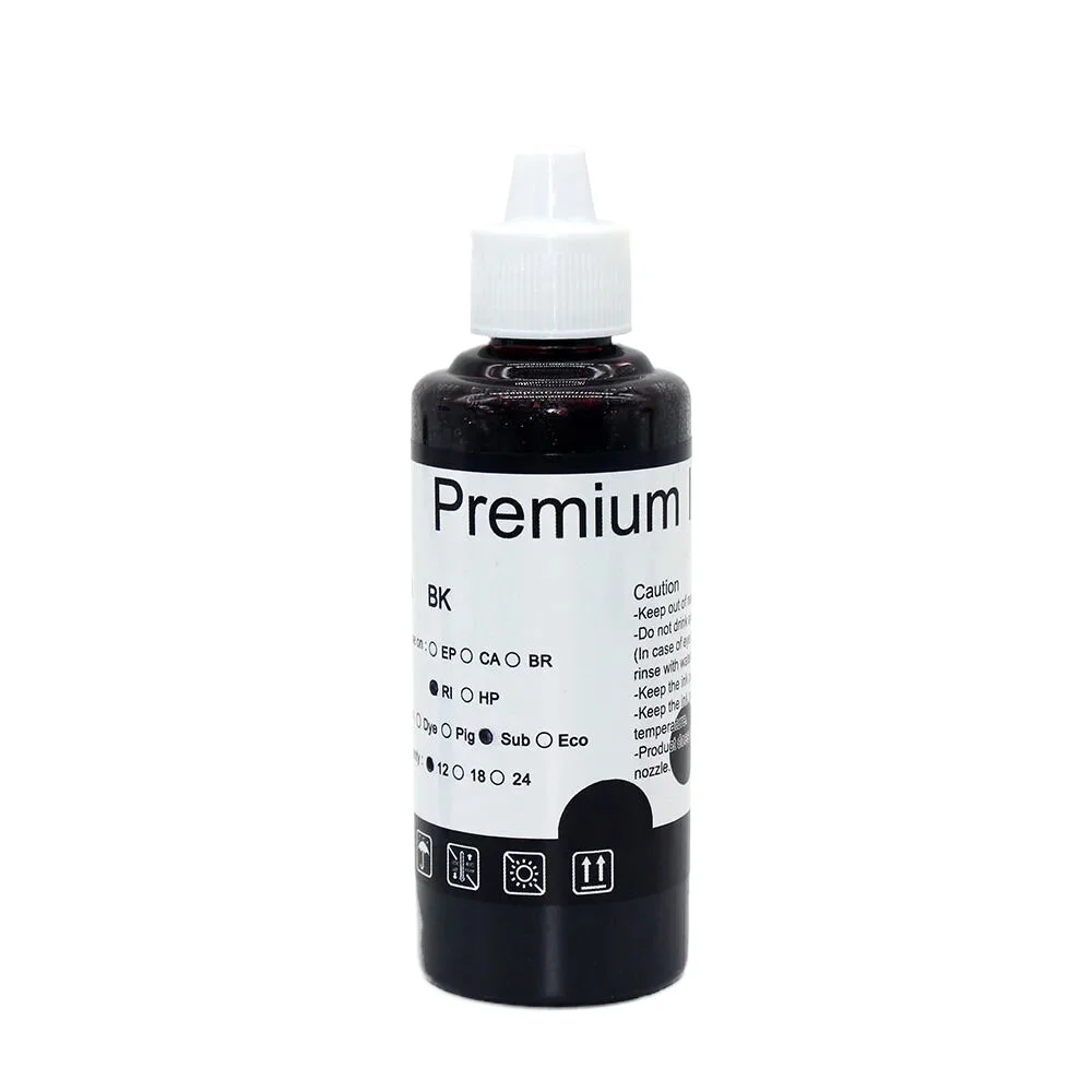 4PC*100ML Pigment Ink for Ricoh GC21 GX7000 GX5050N GX3050 GX2500 GX2050N GX3000 GX5050N GX3000 Printer