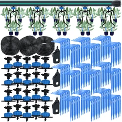Zestaw System nawadniania do nawadniania KESLA 10-100M 4-drożny 2-drożny nadajnik kroplownik do nawadniania 8L zraszacz do sadzenia w szklarni