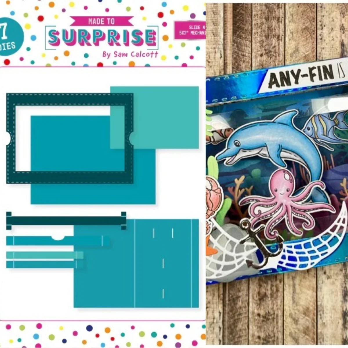 2026 July New Made To Surprise Die Metal Cut Dies and Clear Stamps Scrapbooking to Make Paper Engraving Frames Card Craft Set image 3