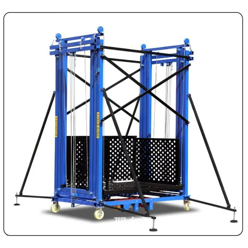 Safety First Electric Scaffolding Manufacturer Remote Control Lifting Platform Construction Scaffold Factory Direct Selling