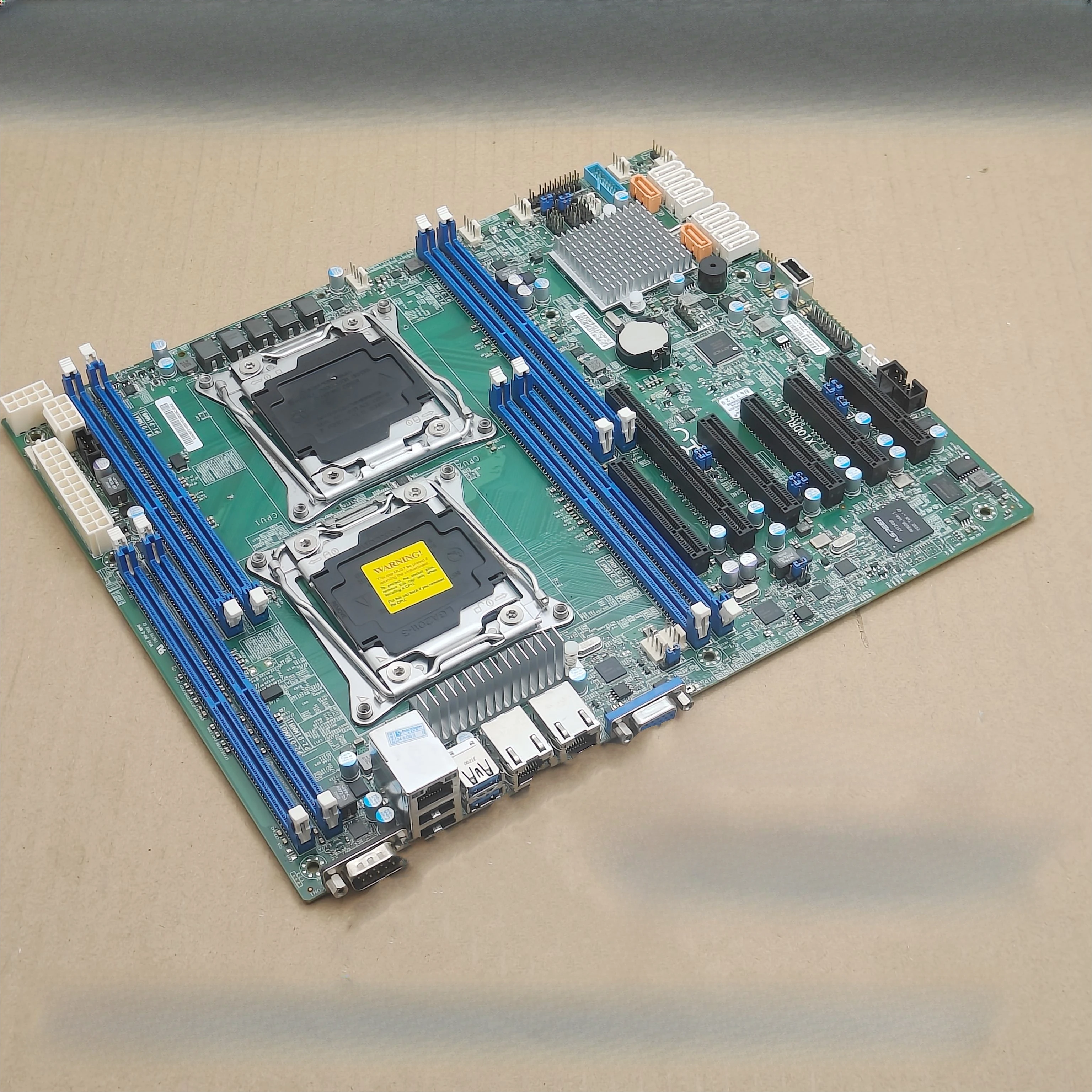 

For Supermicro X10DRL-i X10DRI X10DAI Dual X99 ATX Home Server Game Main Board.