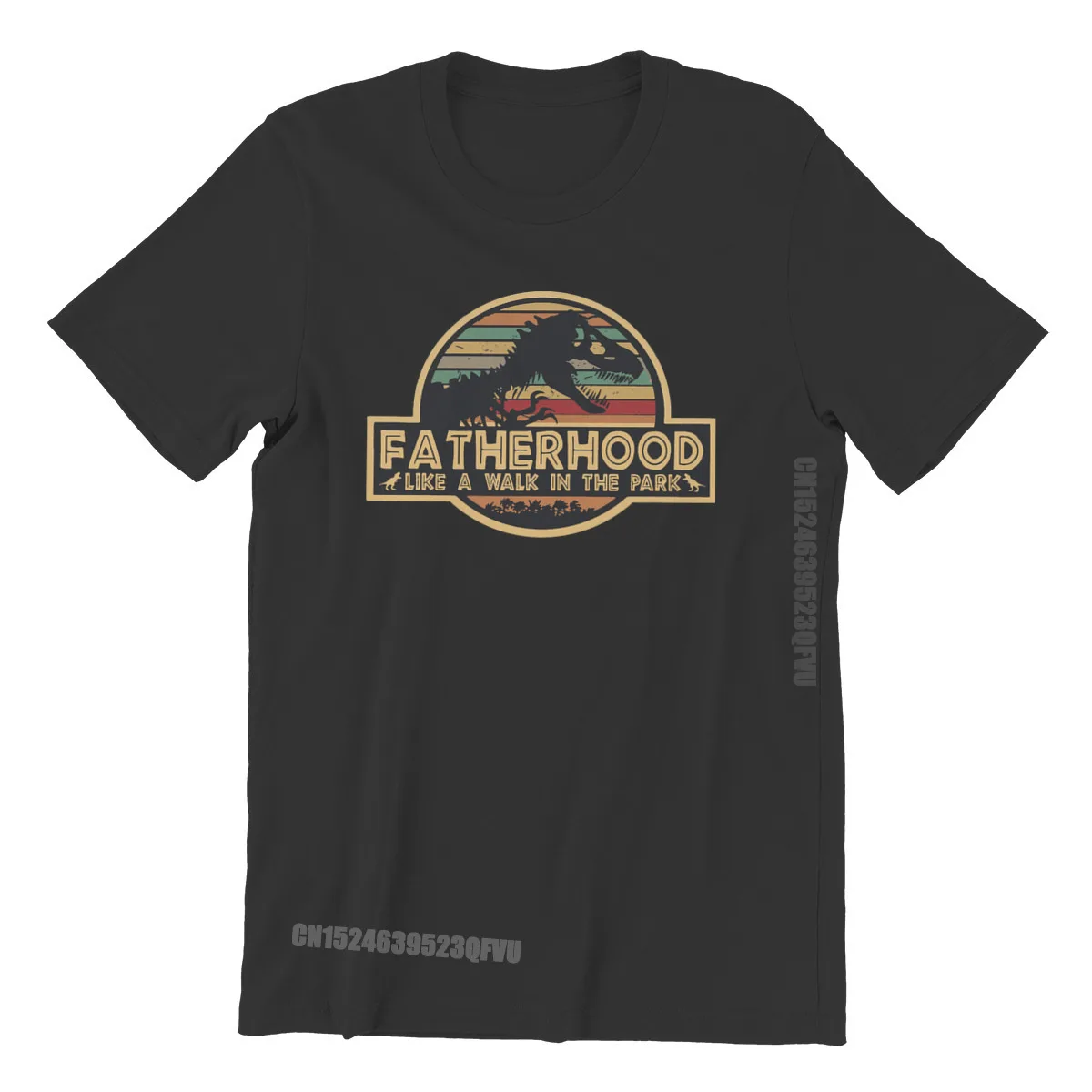 T-shirts en coton pur pour la fête des pères, t-shirts élégants pour papa et grand-père, vêtements de loisirs pour hommes